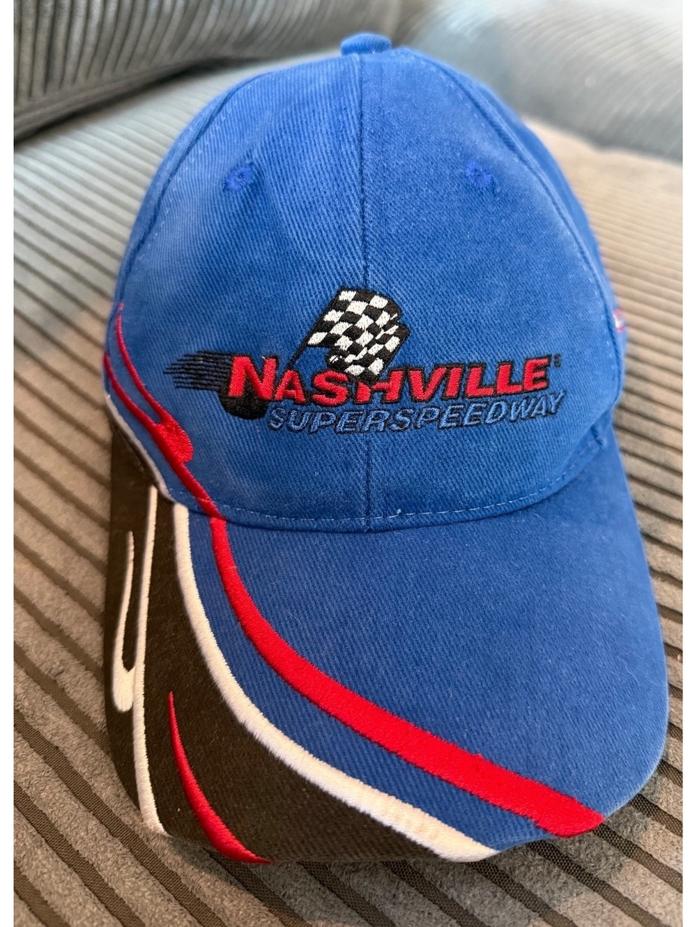 Nashville Superspeedway 2006 Adjustable Blue Baseball Cap